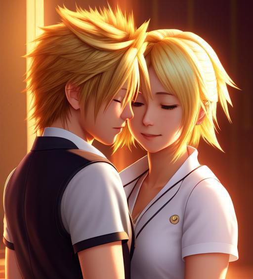 Namine Roxas Roxas and Namine by chocolatefunnybunny on DeviantArt