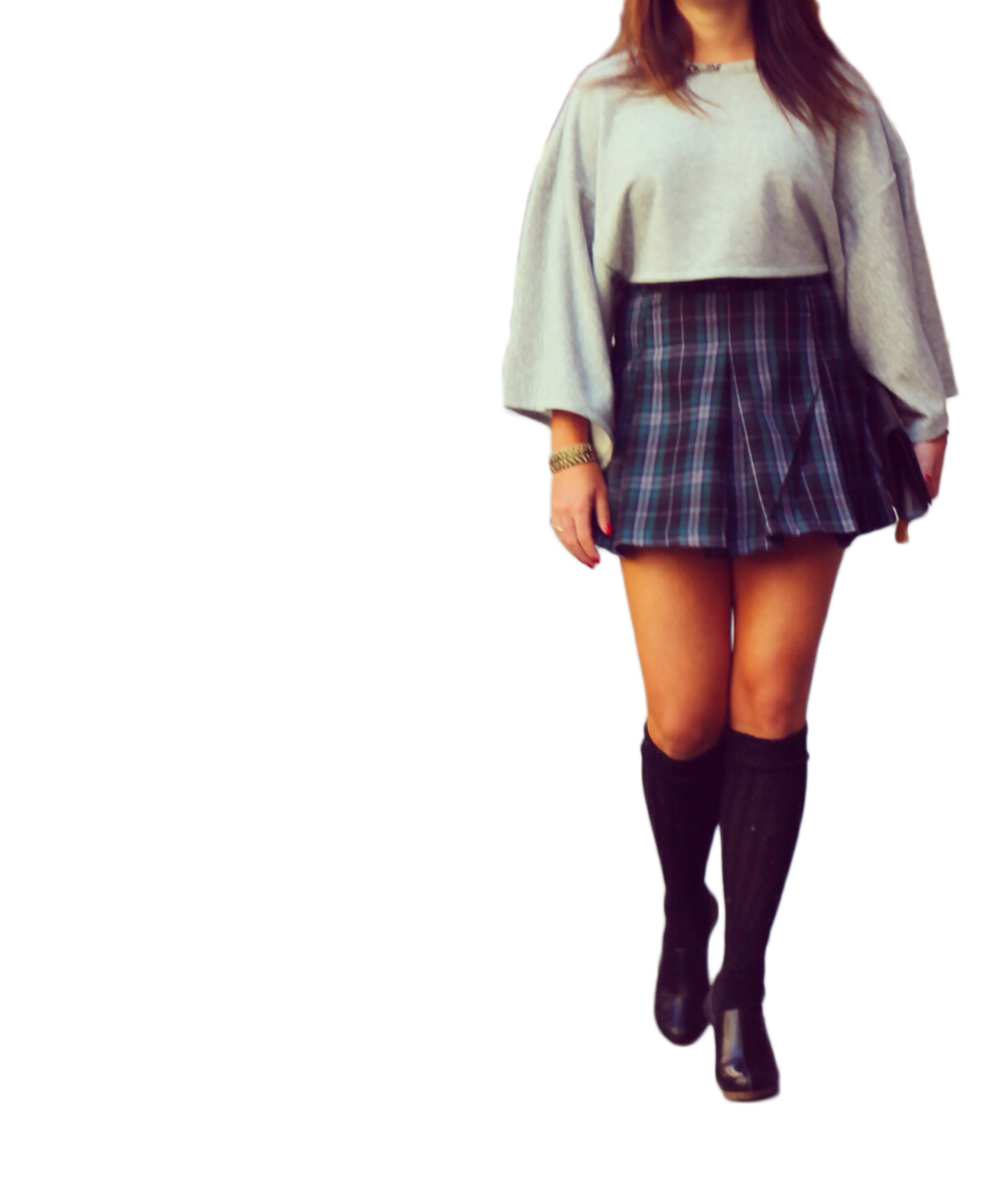 PNG School Girl 001