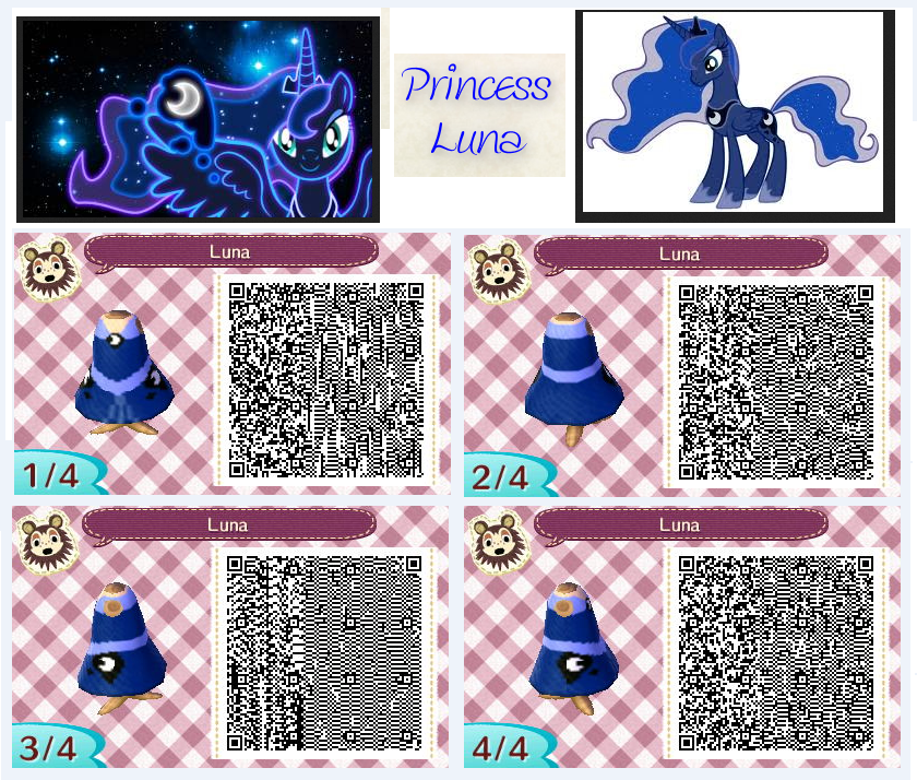 Princess Luna-Animal crossing qr code