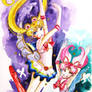 watercolor senshi