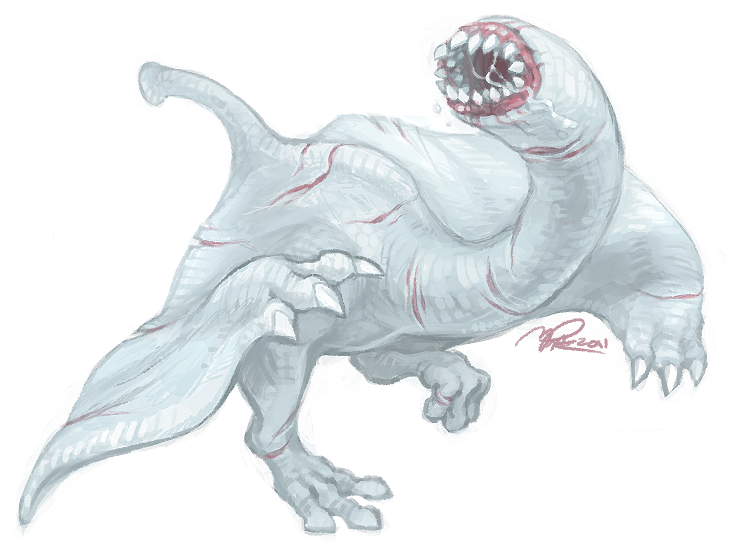 Khezu by madody on DeviantArt