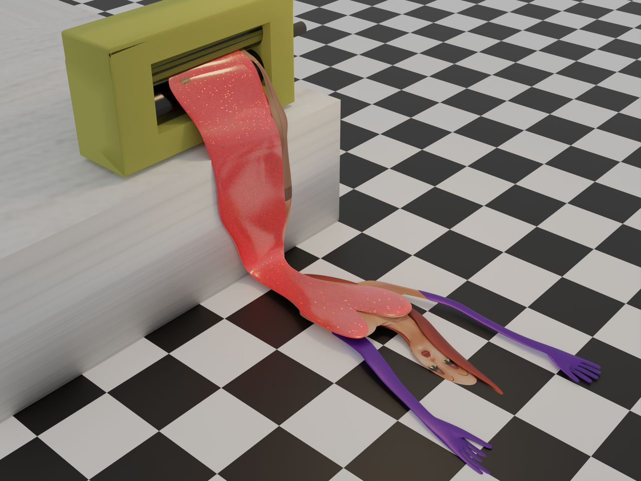 Jessica Rabbit Wringer by CompactedCreations on DeviantArt