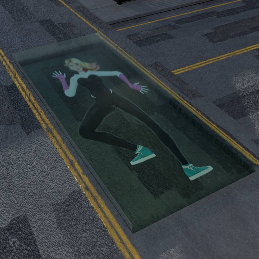 Gwen Under Glass by CompactedCreations on DeviantArt