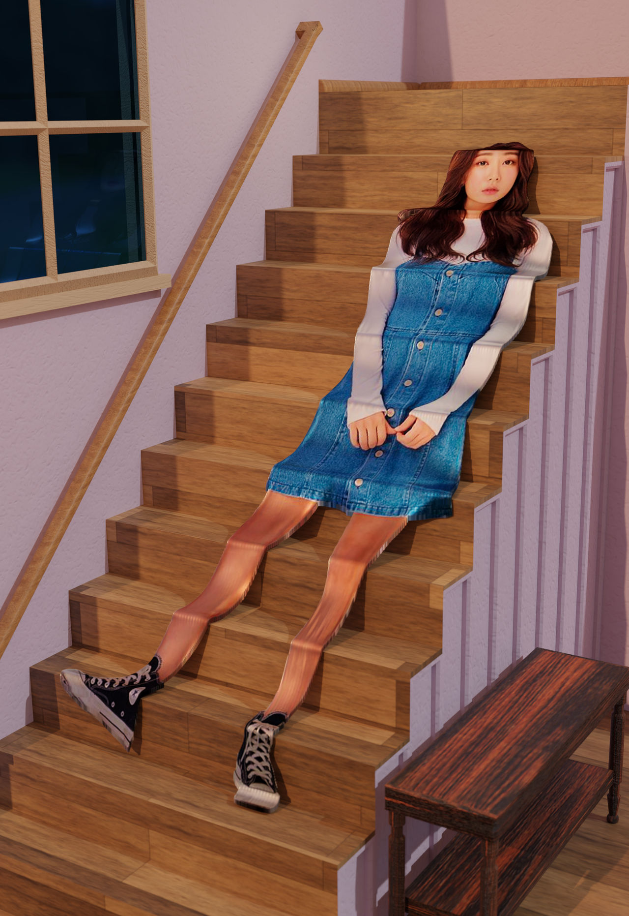 Stair'd Down by CompactedCreations on DeviantArt