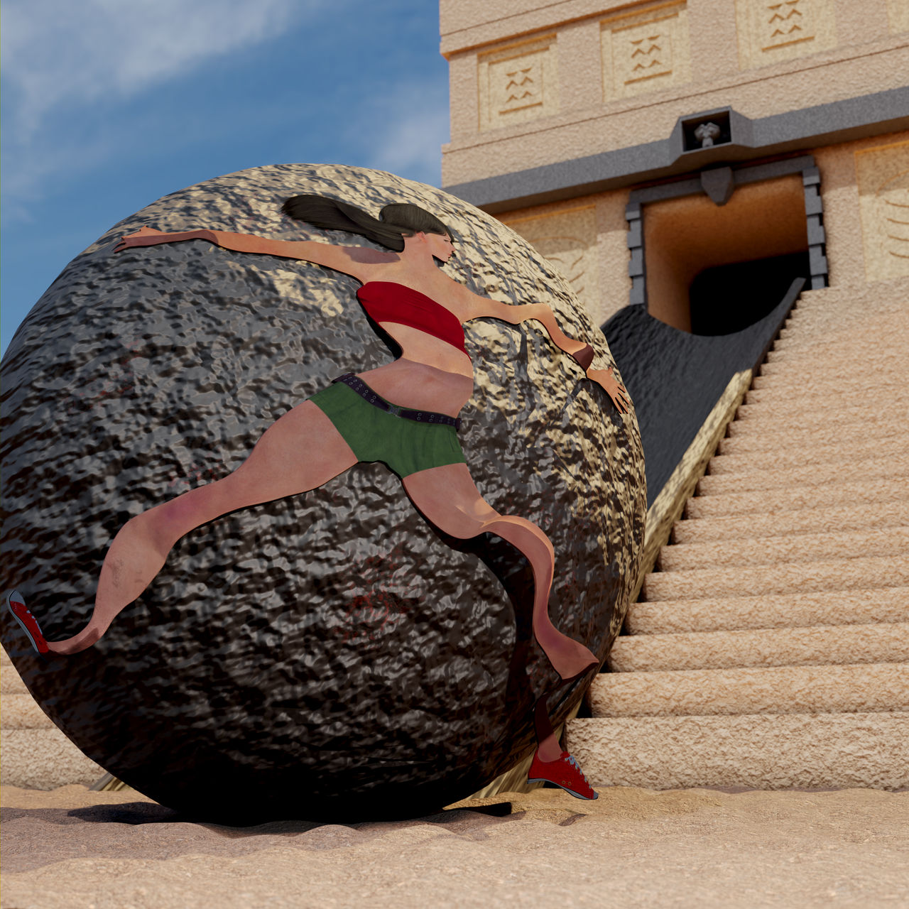 Heather Bowled Over by CompactedCreations on DeviantArt