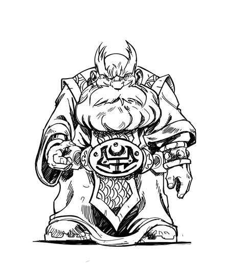 Old Dwarf Of the Council 02