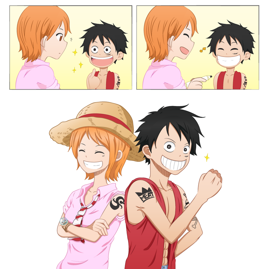 Luffy X Nami Color Spread Continuation By Orenji924 On Deviantart Luffy X Nami Color Spread Continuation By Orenji924 On Deviantart