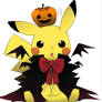 Halloween Pikachu Color Fan art