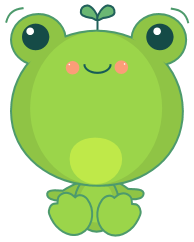 Kawaii Vector Frog