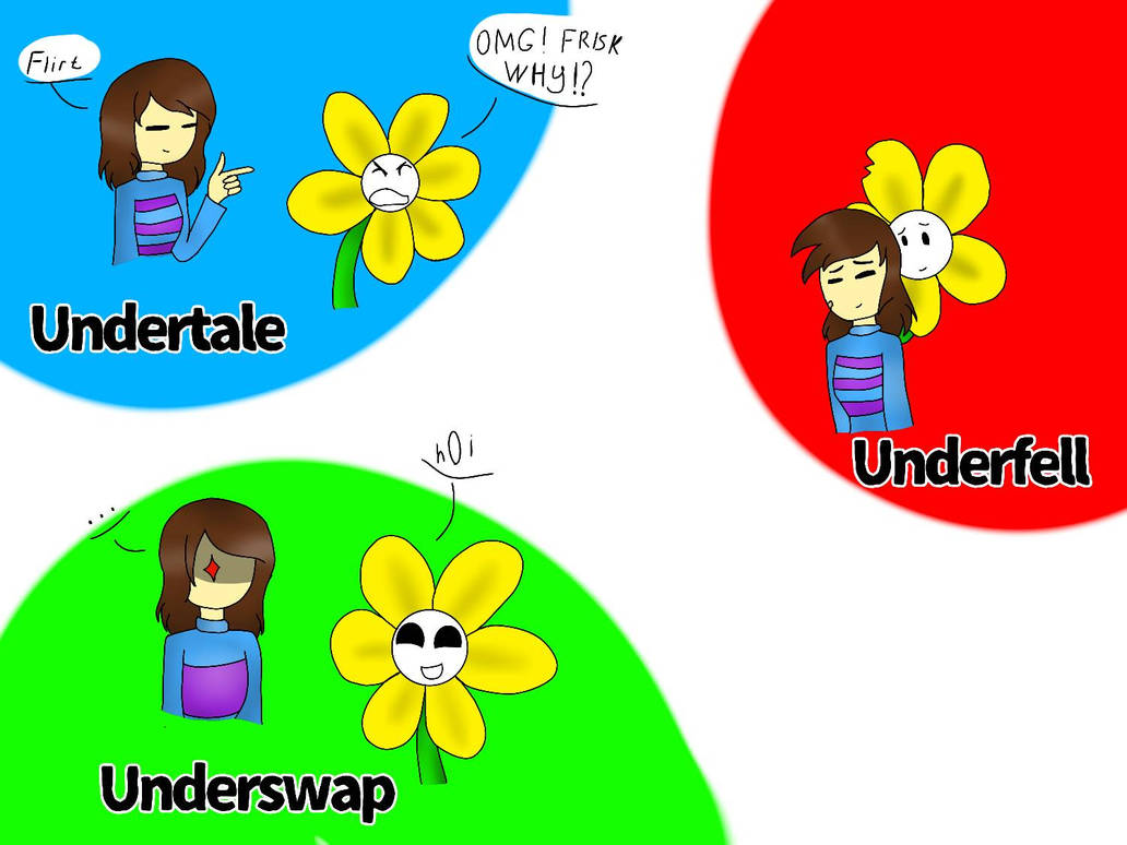 Three types of Flowisk by RainbowPearLRaibY on DeviantArt