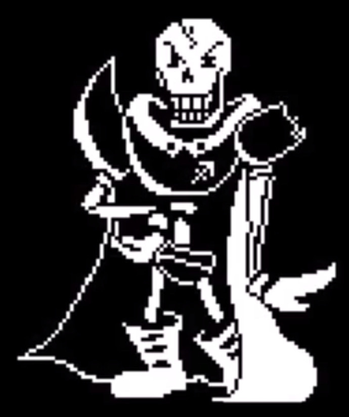 Negativetale Negativetale - Papyrus Sprite by Loftskull on DeviantArt