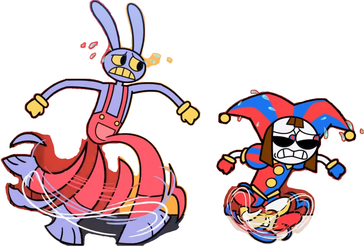 Unofficial Animation Pomni and Jax running by NicoHamm2020 on DeviantArt