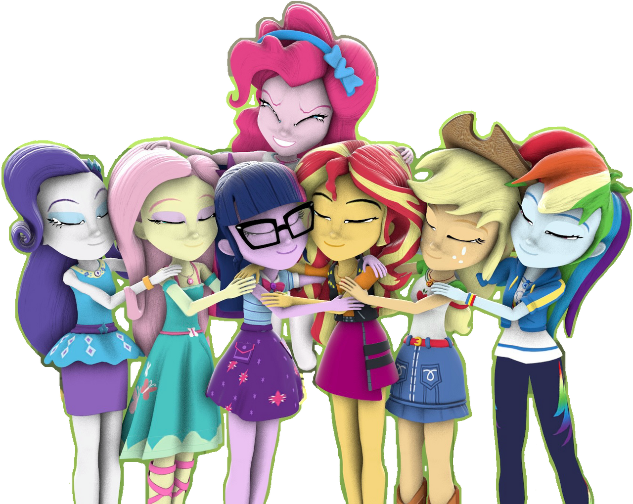 Humane 7 Deviantart The 3D Humane 7 hugging by NicoHamm2020 on DeviantArt