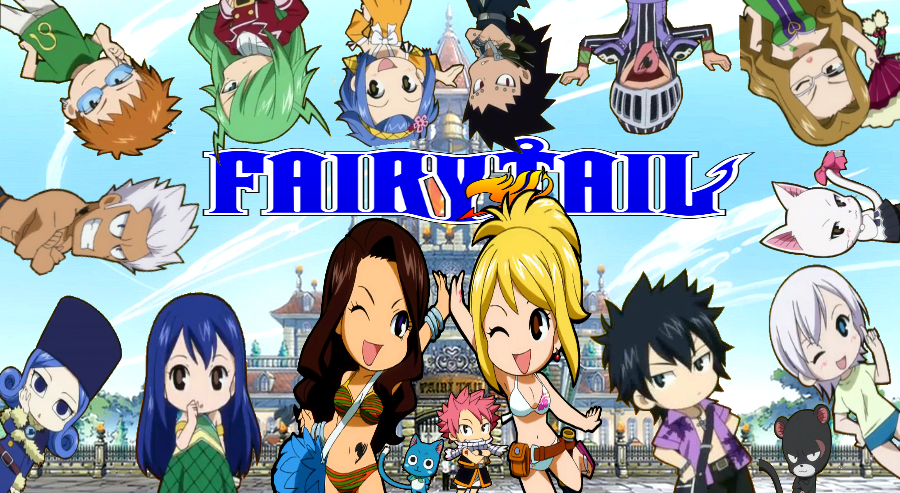 Fairy Tail Guild Members Chibi by MrsLawnjiDRace on DeviantArt