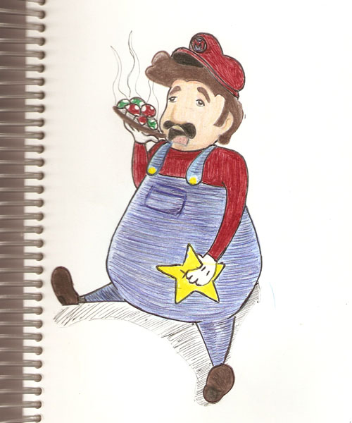 Fat Mario. by Ayloman on DeviantArt