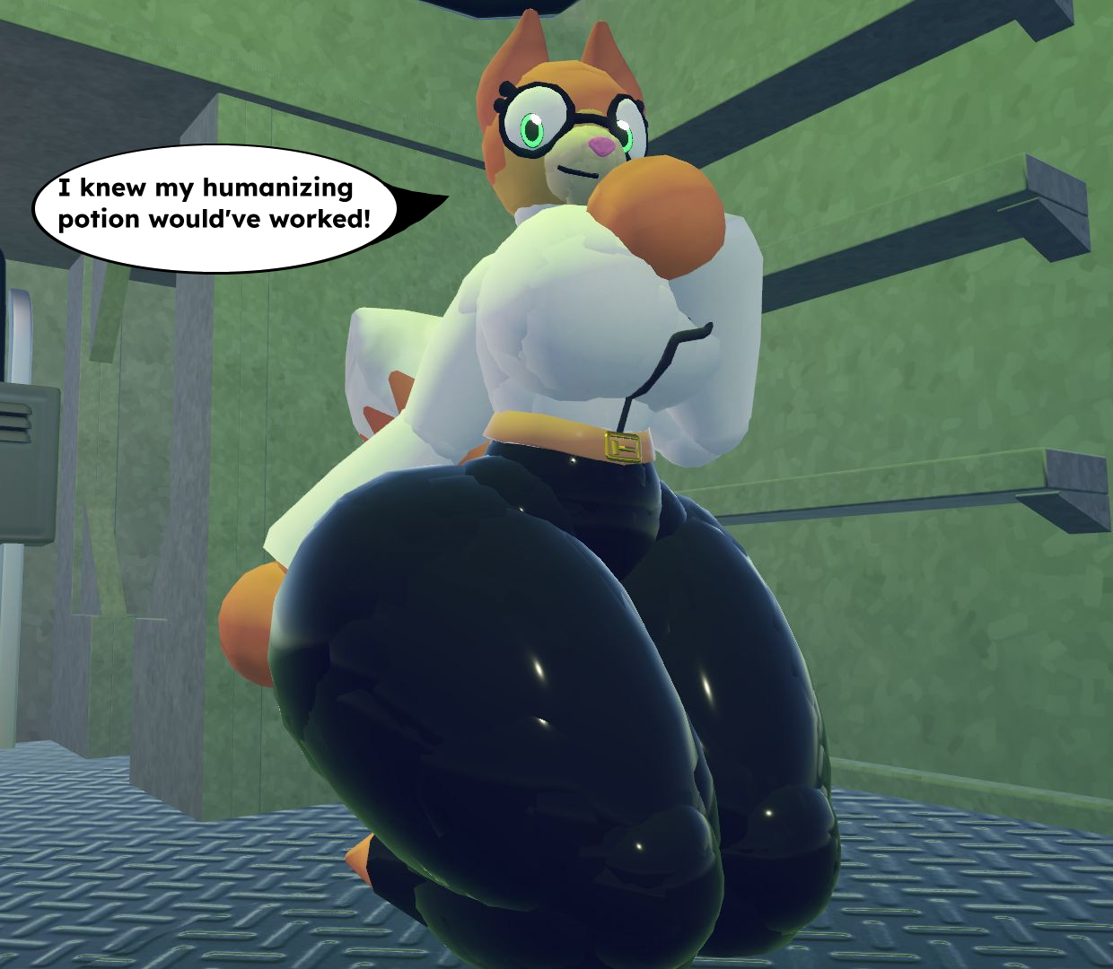 Dr. Fox Lab Dr.Fox modernized by WhiteoTheFurry on DeviantArt
