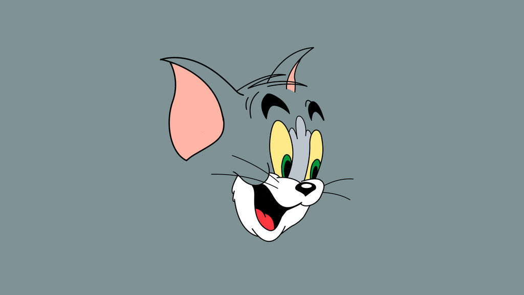 Tom - Tom and Jerry Minimalistic Wallpaper NO LOGO