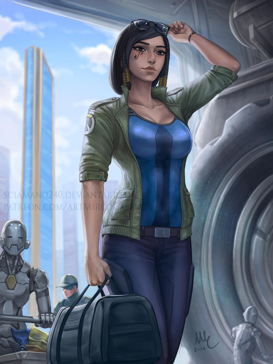 Pharah - Overwatch's return by Sciamano240