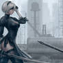 2B and A2 - Nier: Automata