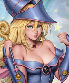 Dark Magician Girl - Yu-Gi-Oh! (close-up)