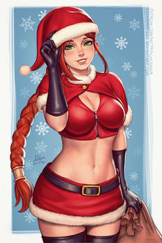 Cassie xmas - Paladins