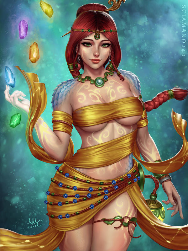 Nu Wa - Smite (2v) by Sciamano240
