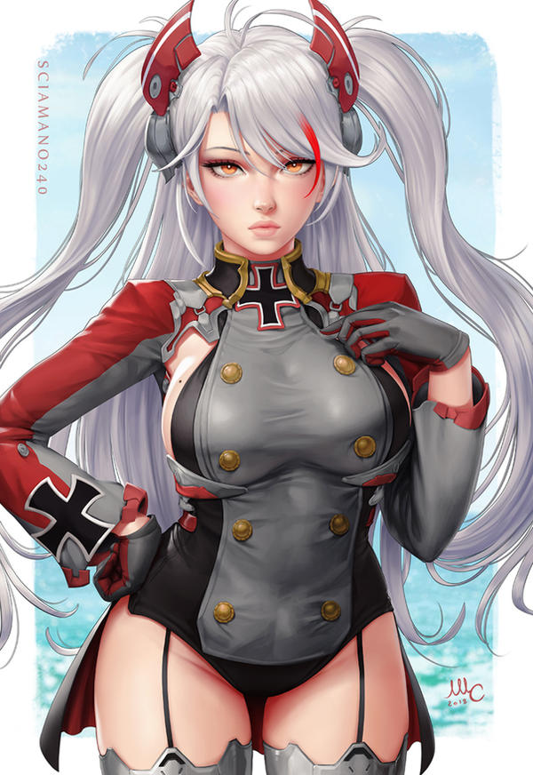 Prinz Eugen - Azur Lane (2v) by Sciamano240
