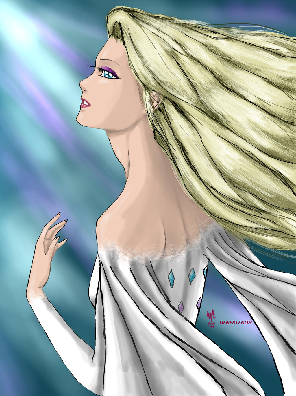 Elsa Element Form Elsa Fifth Element by denebtenoh on DeviantArt