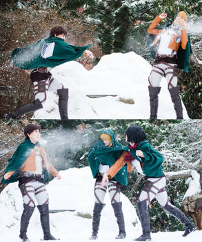 Snowball Fight - Shingeki No Kyojin