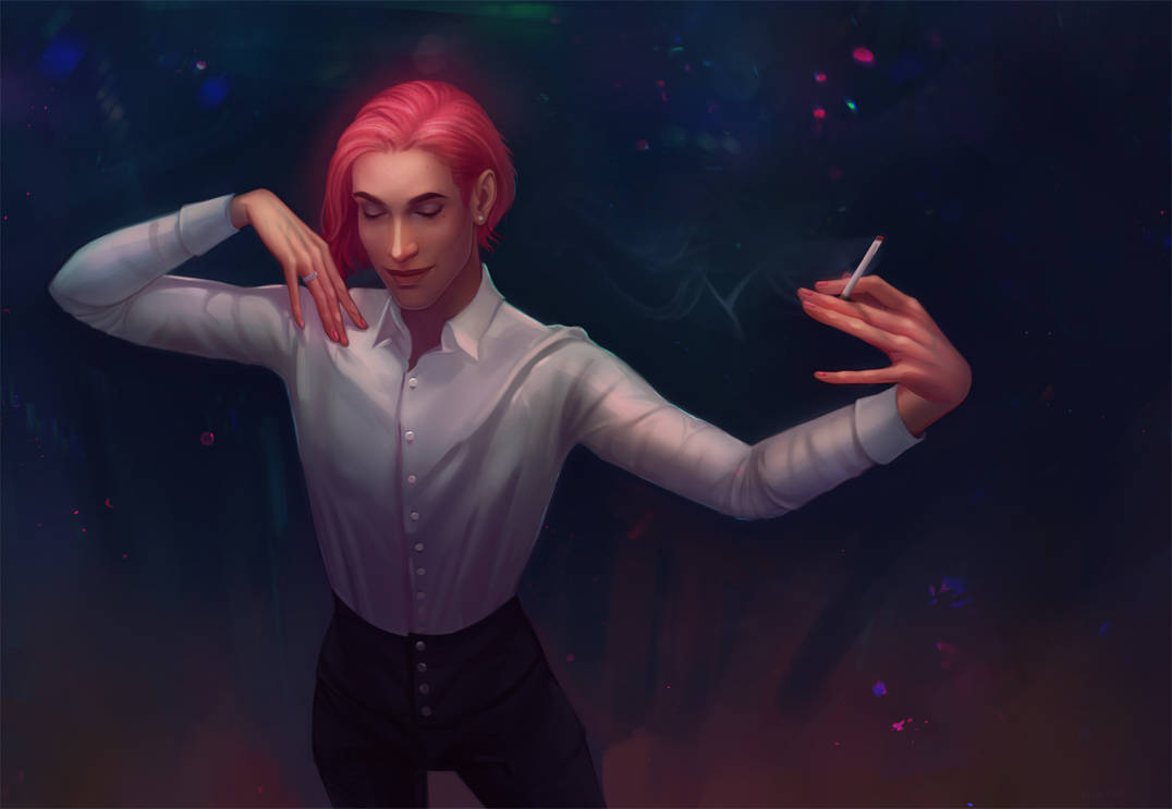 Dancing with himself by ellrano Dancing with himself by ellrano