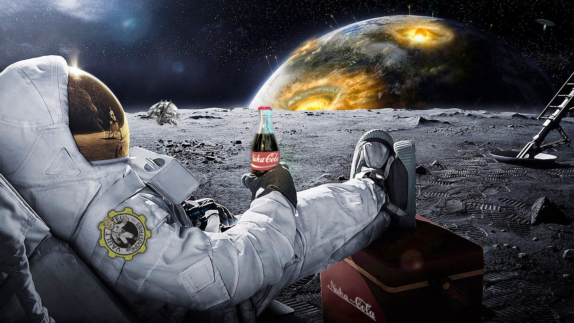 Small Step For A Company A Giant Leap For Fallout By Bioclonex On Deviantart
