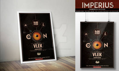 GamerCon - V4 - Flyer Template  - Imperius