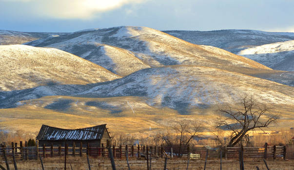 Low Light on Sheep Creek Hills