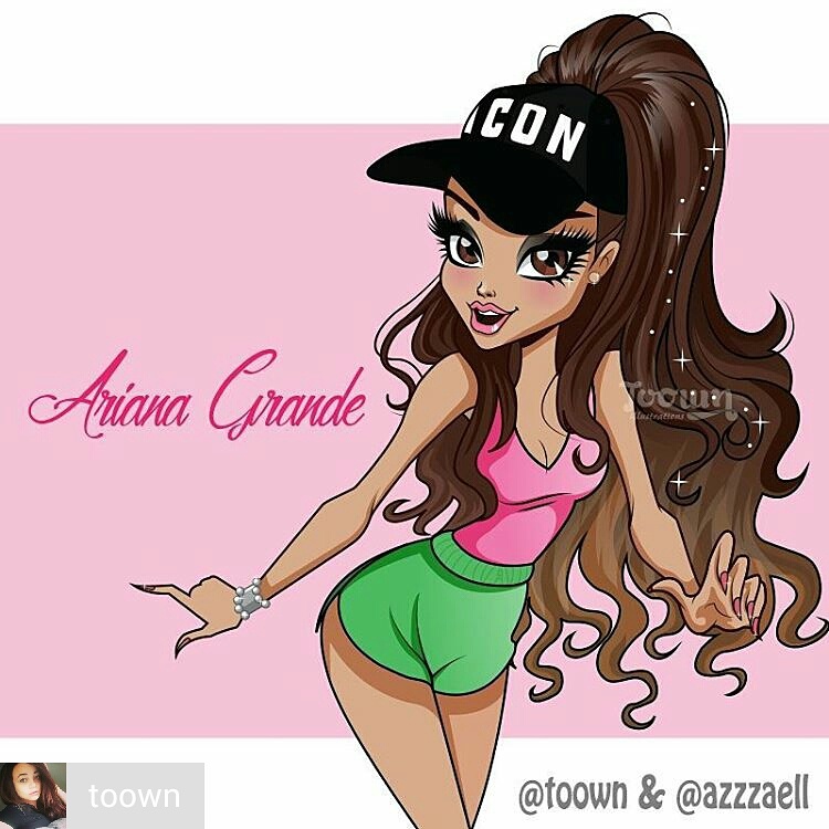 Ariana Grande monster high style collab with toown