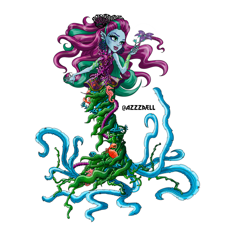 Posea Reef vector drawing by AzZzAeLL on DeviantArt