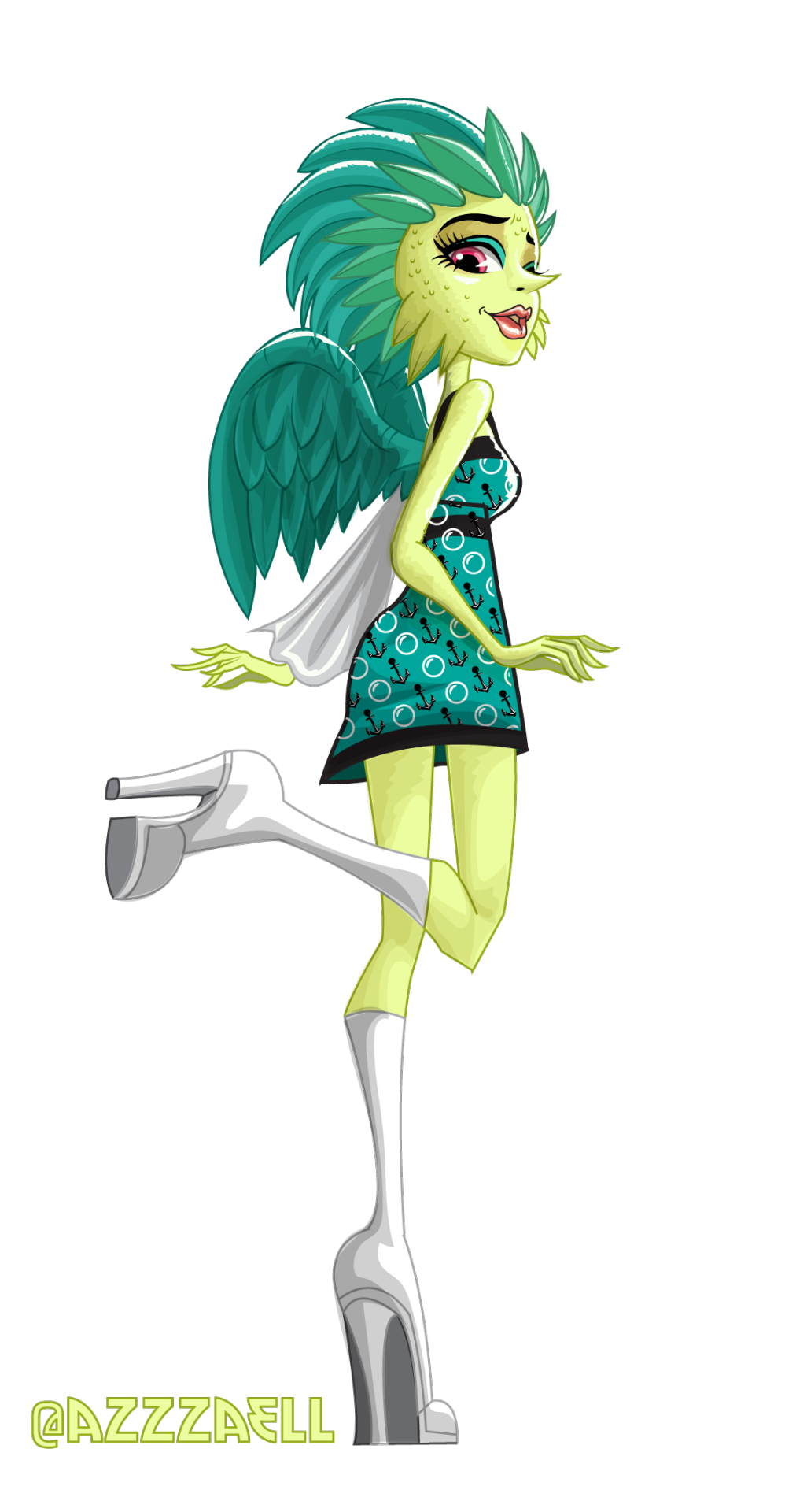 gorgon girl from monster high by AzZzAeLL on DeviantArt