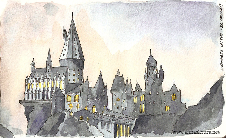 Hogwarts Castle by Zoopaki on DeviantArt