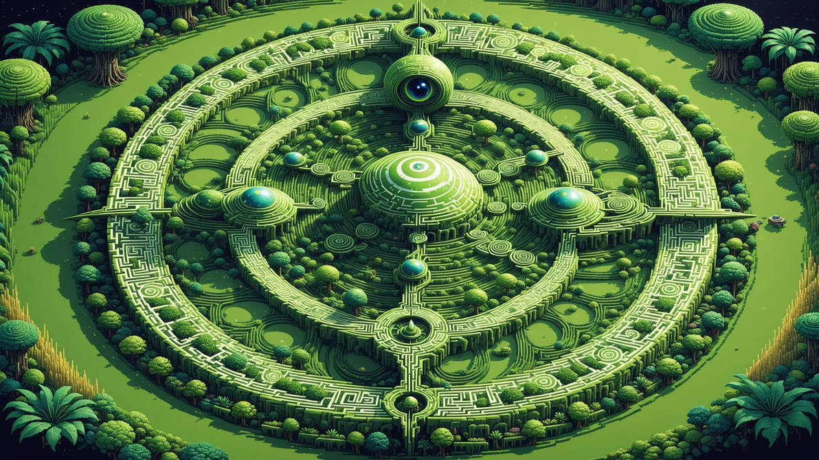 Alien Farm by Mathusalambre on DeviantArt