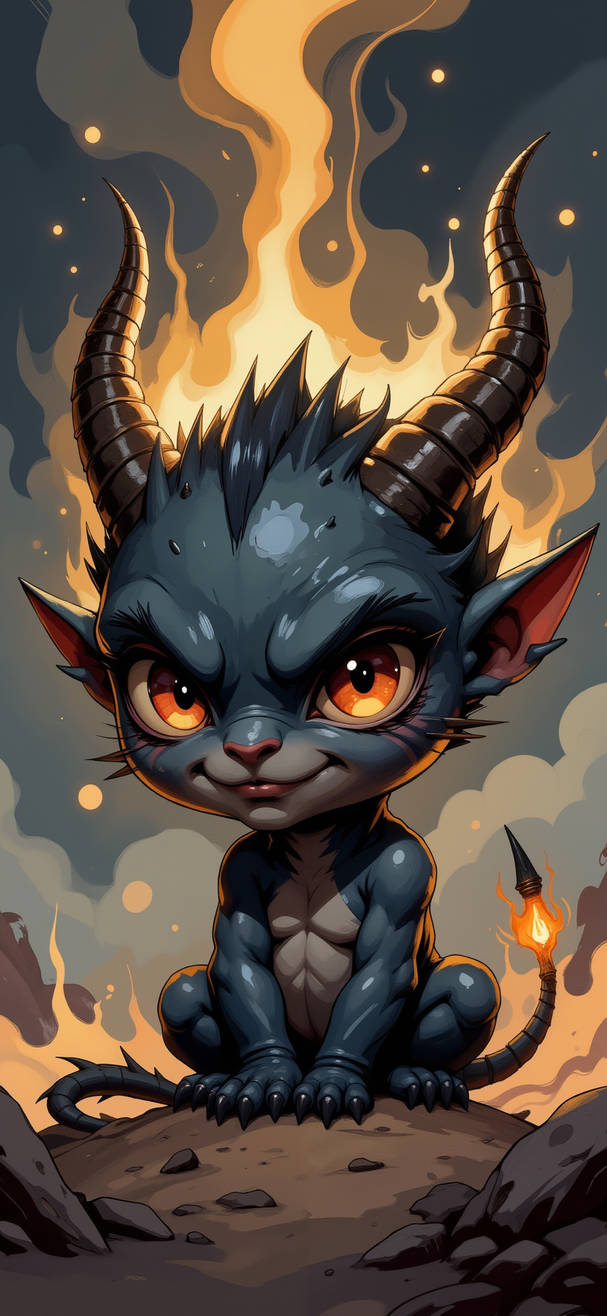 Mischievious Devil Mischievous Devil by Mathusalambre on DeviantArt