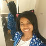 Me in my blue Hello Kitty pajamas 3