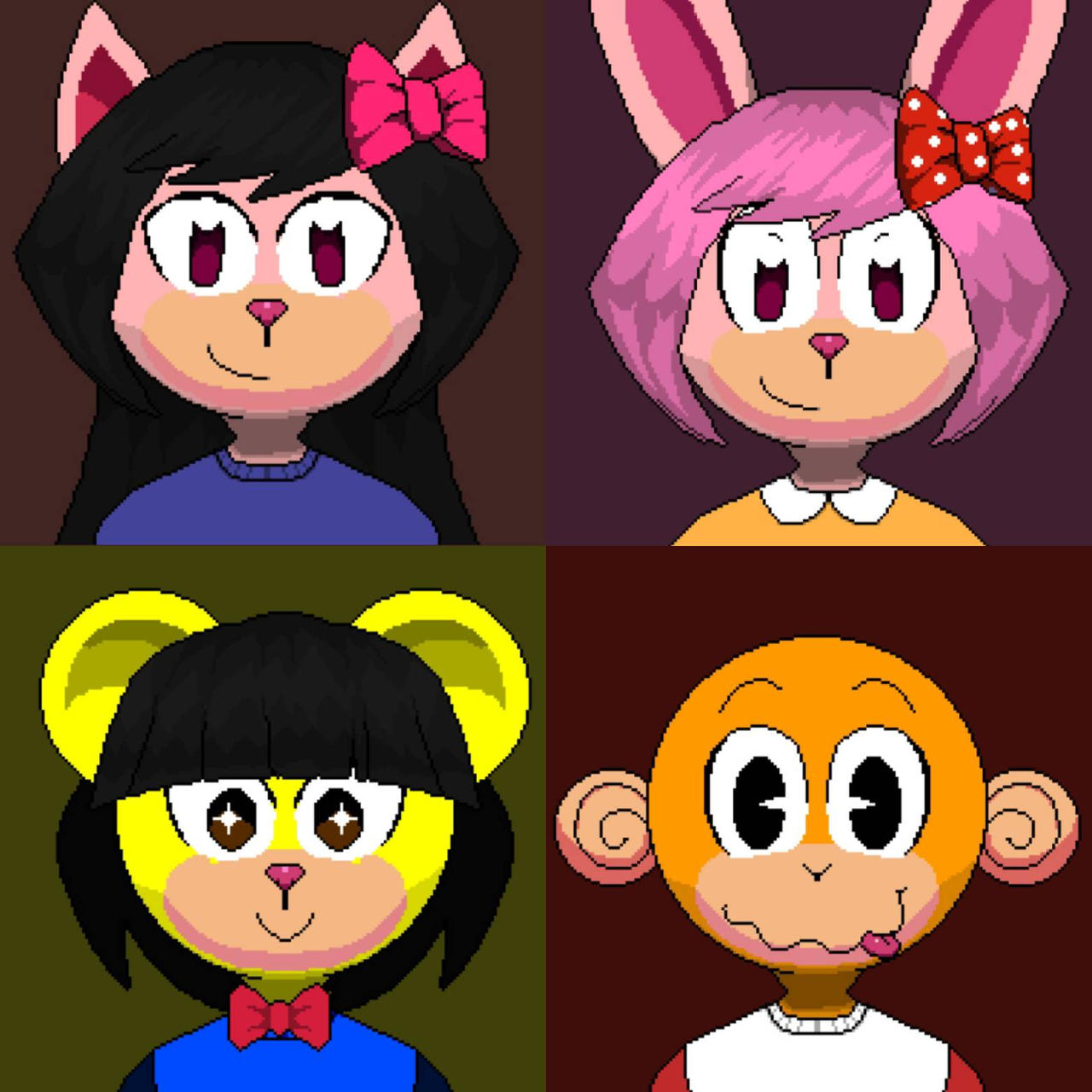 Toontown Layout The ToonTown Picrew layout collage by 8TeamFriends8 on DeviantArt