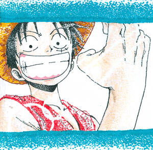 Monkey D. Luffy: Stipple