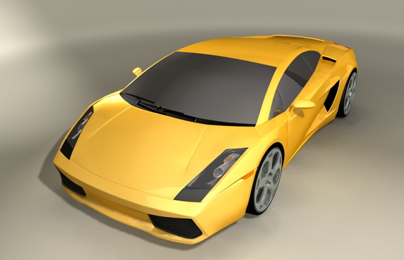 Lamborghini Gallardo Cinema 4D