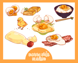 Sunny Side UP PNG Pack