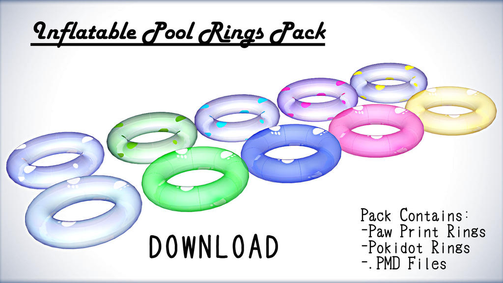 Inflatable Pool Rings Pack DL by xXFrenchToastXx on DeviantArt