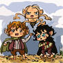 Sam, Frodo and Gollum