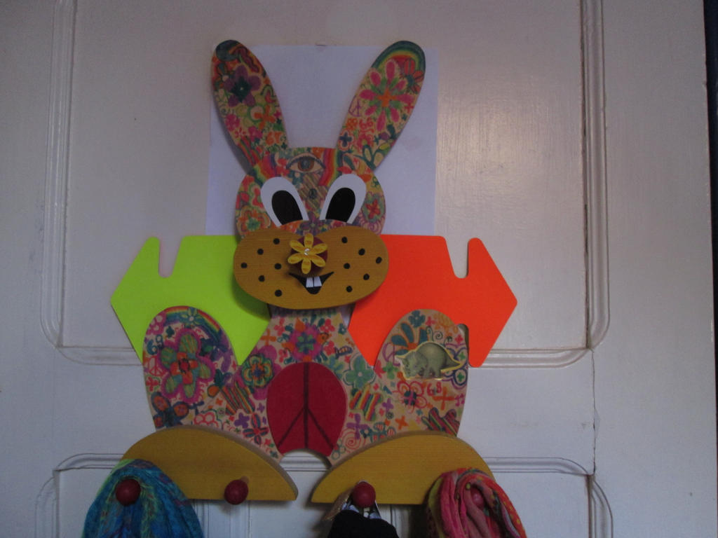 Psychedelic rabbit by Squarefrog on DeviantArt