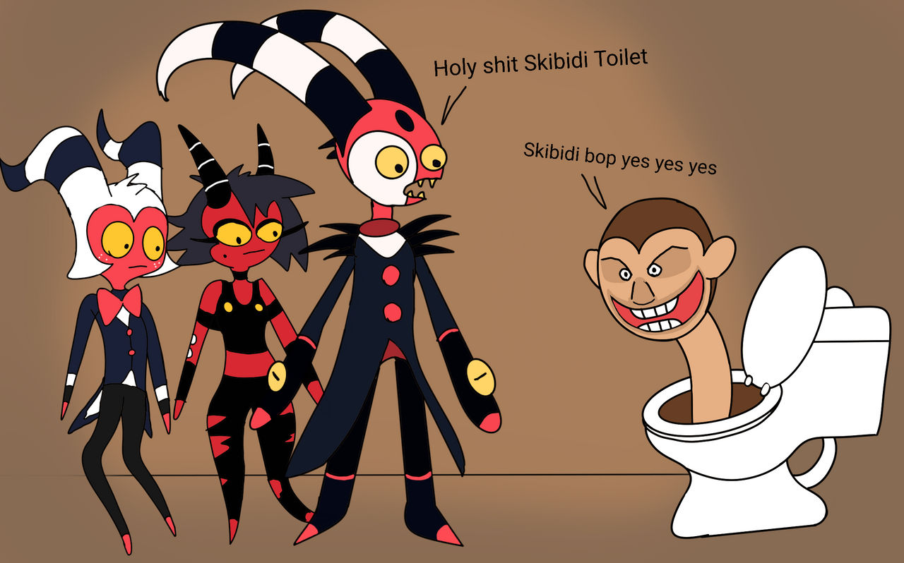 Helluva Boss Meets Skibidi Toilet by SkibidiRizzGyatt on DeviantArt