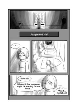 Undertale (testing) comic page 29