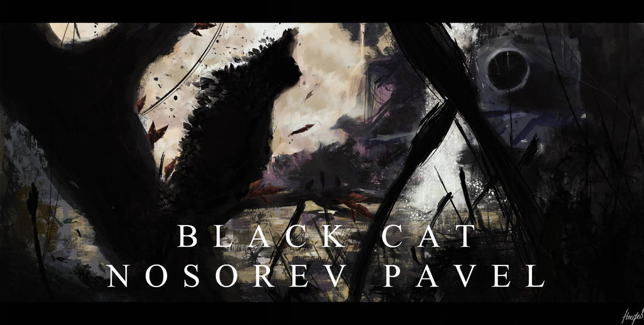 Cocept art by black cat theme by WadeLaenez on DeviantArt